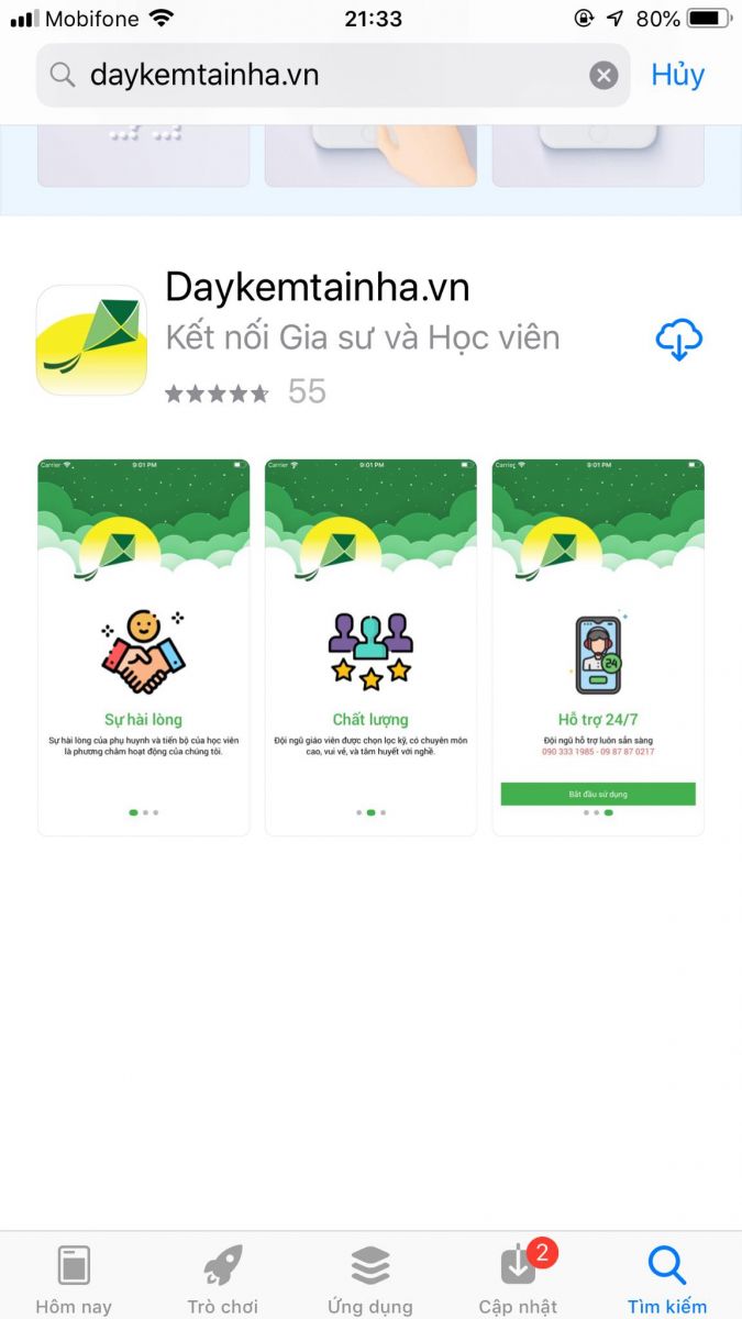 App Daykemtainha